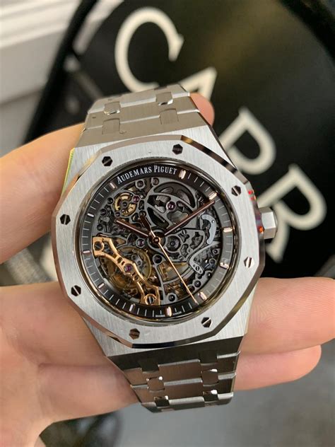 audemar piguet royal oak black|royal oak watch price list.